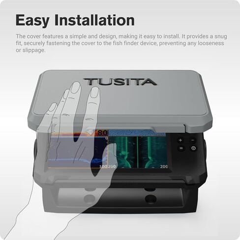 TUSITA Sun Cover 000-16248-001 Compatible with Lowrance Eagle 4" Fish Finder in Kuwait