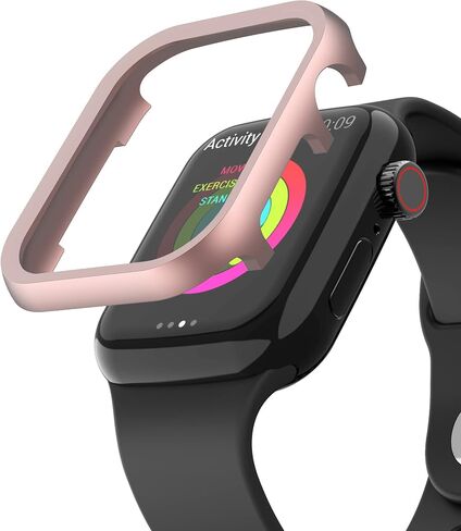 Metal Case Compatible with Apple Watch 38mm 42mm 40mm 44mm 41mm 45mm 49mm, Women Men Aluminium Full Coverage Bumper Protective Frame Cover Compatible with iWatch Ultra 2 1 Series 9 8 7 6 5 4 3 2 1 SE in Kuwait