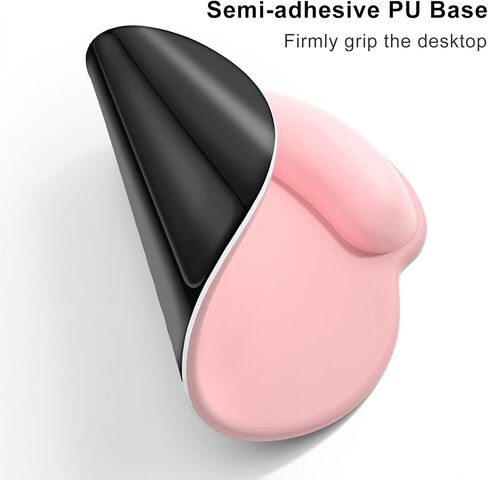Dapesuom Large Gaming Mouse Pad, Pink Mouse Pads with Wrist Rest Wrist Support, 4in1 Big XXL Desk Mat Desk Pad + Ergonomic Mousepad + Memory Foam Keyboard Mat Wrist Rest + Coaster Set for Computer in Kuwait