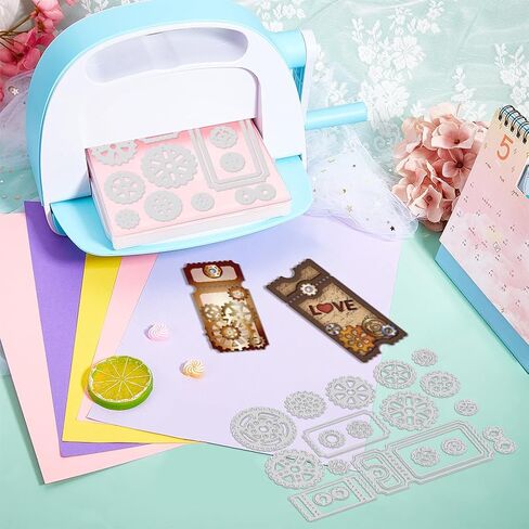 GLOBLELAND Folders Slides Stamps Films Cutting Dies for Card Making Metal Picture Folder Die Cuts Cutting Dies Templates for Scrapbooking Journal Embossing Paper Craft Decor in Saudi Arabia