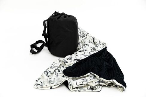 Beddy's Dual-Sided Travel Blanket for Airplane or Car, Packable with Portable Carrying Case Bag, Super Soft & Cozy Lightweight Blanket, Perfect for Travelers, Road Trips and Camping, On-The-Go in Saudi Arabia