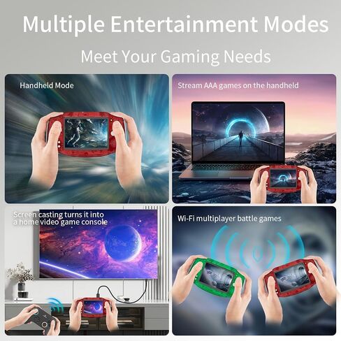 RG34XX Retro Handheld Game Console 3.4 "IPS Screen 32G Linux 64-bit System RG 34xx Console Gaming Console Suver in Kuwait