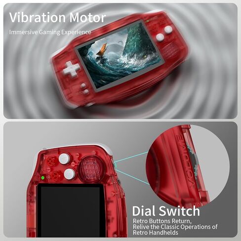 RG34XX Retro Handheld Game Console 3.4 "IPS Screen 32G Linux 64-bit System RG 34xx Console Gaming Console Suver in Kuwait