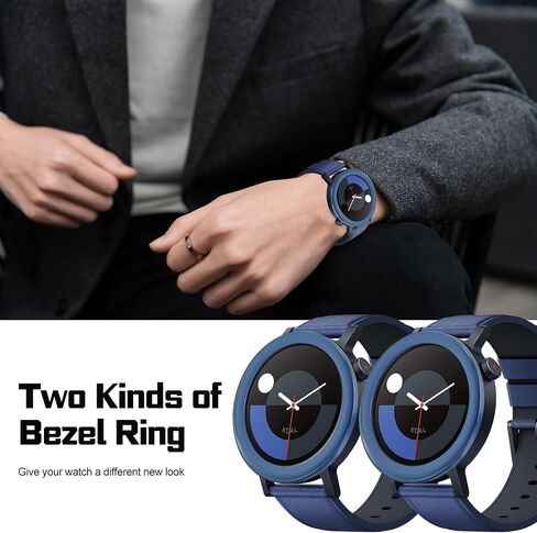 2 Pack Bezel Ring for CMF Watch Pro 2 Smartwatch, Replacement Metal Bezel Protector Case Accessories for CMF Watch Pro 2 Smartwatch for Men Women(Dark Grey) in Kuwait