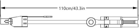 mSAS Cable SFF-8087 Front to 4*SATA for SAS/RAID Controllers, HDD, Backplanes and Server, 9/10/23/24 in. in Kuwait
