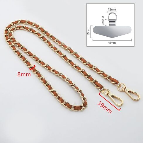 TENOC Metal Phone Wrist Strap, Universal Cellphone Lanyard, Hands-Free Wristlet Bracelet, Anti Theft Phone Chain for Women in Saudi Arabia