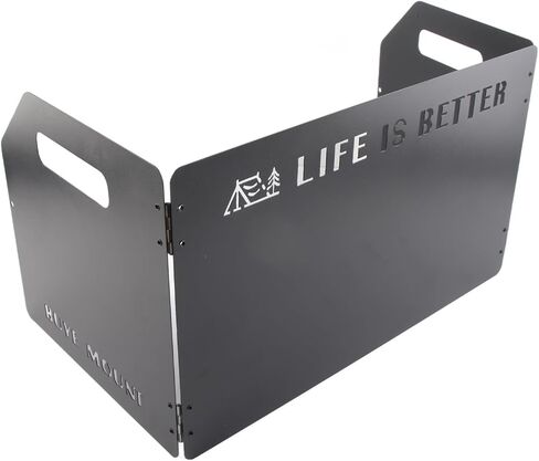 Camping Stove Windscreen, Metal Folding Design Practical Multifunctinal Camping Stove Windshield for Picnic (#2) in Saudi Arabia