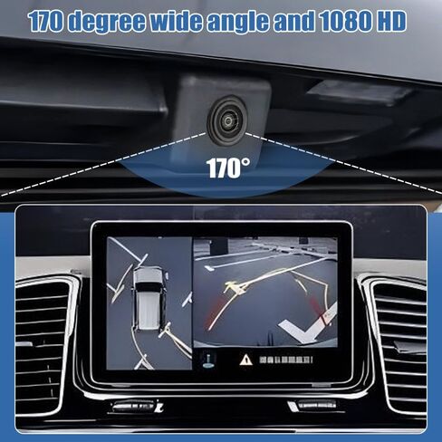 Ford F150 backup camera Rear View Camera for Ford F150 2010-2014, Ford Mustang 2015-2020 & Lincoln MKC 2015-2019 RYLNOK Parking Park Assist Camera Replace #EL3T-19G490-AA, EL3Z-19G490-D, BL3Z-19G490-B in Kuwait