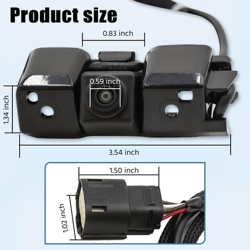 Ford F150 backup camera Rear View Camera for Ford F150 2010-2014, Ford Mustang 2015-2020 & Lincoln MKC 2015-2019 RYLNOK Parking Park Assist Camera Replace #EL3T-19G490-AA, EL3Z-19G490-D, BL3Z-19G490-B in Kuwait