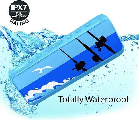 مكبر صوت Bluetooth Oontz Pro مقاوم للماء ، وحجم أعلى من 21-Watts ، صوتًا استثنائيًا وباسًا ، مجموعة لاسلكية 100 قدم ، قم بتشغيل اثنين معًا لمكبرات الصوت المزدوجة ، ومكبرات صوت بلوتوث (أسود) in Kuwait