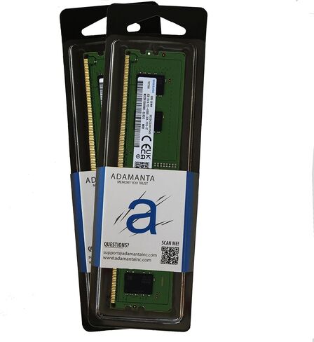 SAM Original 16GB (1x16GB) DDR5 5600MHz (أو 4800MHz PC5-38400) GAMING عالية الأداء RAM PC5-44800 UDIMM UNDUBLED NONCC 1RX16 CL46 1.1V. in Kuwait