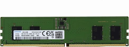 SAM Original 16GB (1x16GB) DDR5 5600MHz (أو 4800MHz PC5-38400) GAMING عالية الأداء RAM PC5-44800 UDIMM UNDUBLED NONCC 1RX16 CL46 1.1V. in Kuwait
