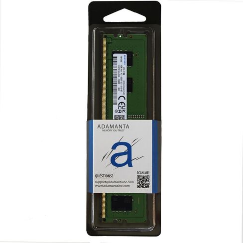 SAM Original 16GB (1x16GB) DDR5 5600MHz (أو 4800MHz PC5-38400) GAMING عالية الأداء RAM PC5-44800 UDIMM UNDUBLED NONCC 1RX16 CL46 1.1V. in Kuwait