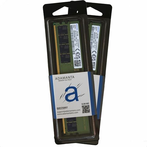SAM Original 16GB (1x16GB) DDR5 5600MHz (أو 4800MHz PC5-38400) GAMING عالية الأداء RAM PC5-44800 UDIMM UNDUBLED NONCC 1RX16 CL46 1.1V. in Kuwait