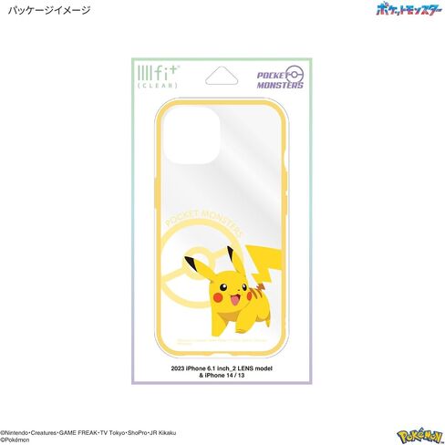 グルマンディーズ(Gourmandise) Gourmandies Pokemon IIIIfit iPhone 15/14/13 Case Nyaoha POKE-870E in Kuwait
