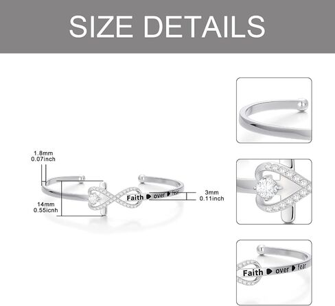 AOBOCO Sterling Silver Faith Cross Bangle Sideways Cross Bangle Bracelet Christian Jewelry for Women Sister Girlfriend Inspiration Gift in Saudi Arabia