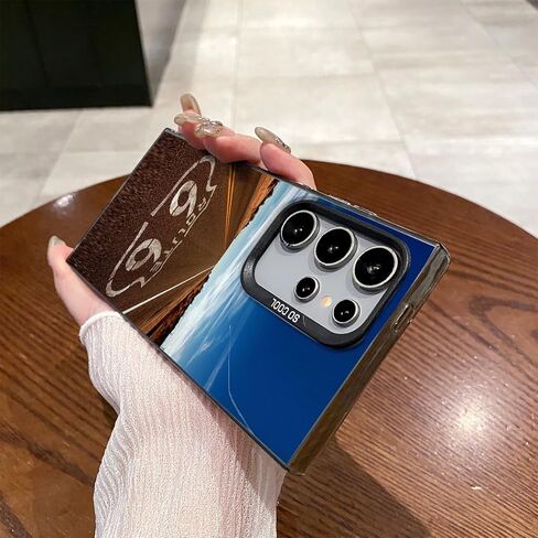 Galaxy S24 Ultra Case - Blue Neon Network Design, Slim Shockproof TPU Bumper, Matte Anti-Scratch Protective Cover for Samsung S24 Ultra case Black in Kuwait