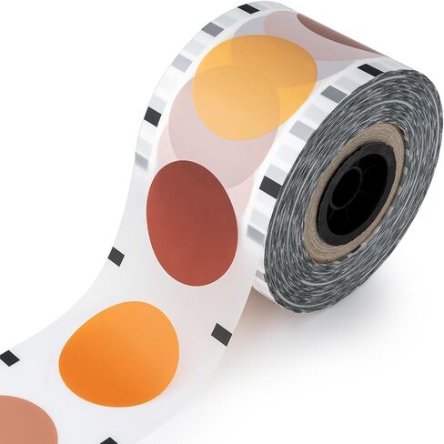 Wyzworks Solid White Cup Sealer Movie ، Snow Top Lids 3275/Roll ، 90-105mm ، For Winter Milk Tea & Holiday Seasonal Boba Fruiths ، Bubble Tea Shops Film. in Kuwait
