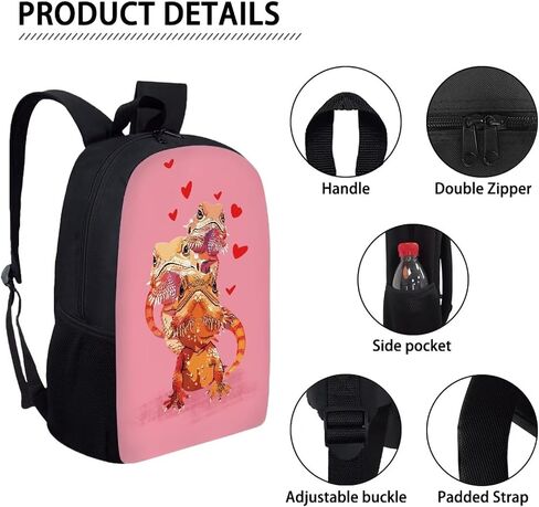 Cozeyat Pet Dog Print Backpack Cute Puppy School Bag Creative Design Bookbag for Kids Boys Girls in Kuwait