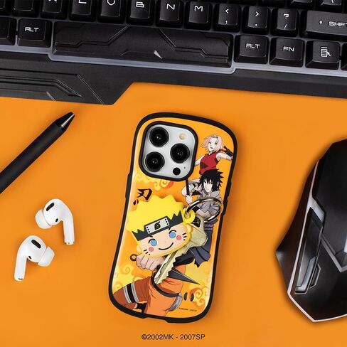 Iface Naruto Shippuden Figure Figure Case متوافق مع حافلات Apple Airtags - غطاء مفتاح الحماية من السيليكون [Carabiner Clip " - Kakashi in Kuwait