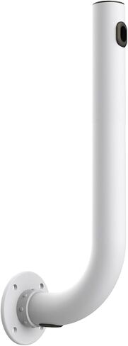 Pole Mount, Antennas Mount,Easy Installation Pole for Outside Home Antenna Installation. Hide and Protect Cable of Equipment. (White, 11.8 in) in Kuwait
