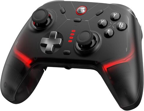 GameSir Cyclone 2 Multiplatform Wireless Controller- TMR Electromagnetic Joysticks&Hall Effect Switch triggers,6-axis Gyro Gaming Controller for Switch/PC/iOS/Android/Steam (Shadow Black Bundle) in Kuwait