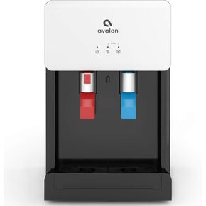 Avalon B8blk كونترتوب غير مجمل غير مجمل للمياه تبريد مرشحات المياه المرحلة ومجموعة التثبيت المشمولة ، معتمدة من NSF ، UL معتمدة ، أسود