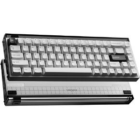 MADE68 Ultra Hall Effect Keyboard Magnetic Gaming Keyboard, Alu case Hot Swappable Switches Keyboard Rapid Trigger Keyboard Magnetic Switch Keyboard, RGB Snap Tap,Black, 65% Layout