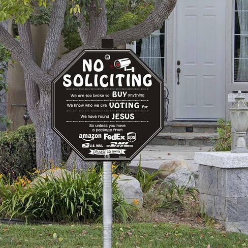 محمية من قبل Home Security System Yard Sign With Stake ، علامة تحذير متصلة بالشرطة 10 "× 28" in Kuwait