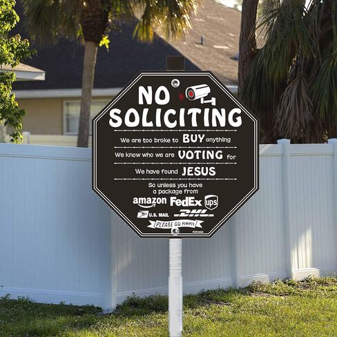 محمية من قبل Home Security System Yard Sign With Stake ، علامة تحذير متصلة بالشرطة 10 "× 28" in Kuwait