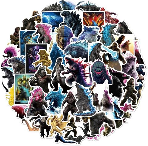 Cartoon Stickers for Water Bottles, 60pcs Vinyl Stickers for Laptop,Computer, Phonecase Decor Stickers and Decals. (CA 1) in Saudi Arabia