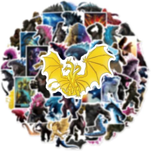 Cartoon Stickers for Water Bottles, 60pcs Vinyl Stickers for Laptop,Computer, Phonecase Decor Stickers and Decals. (CA 1) in Saudi Arabia