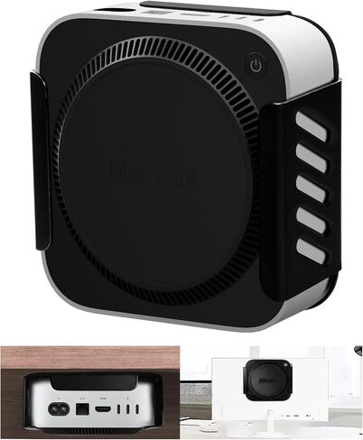 MAC MINI M1 M2 Mount ، MAC MINI MOUNT خلف الشاشة ، من أجل MAC MINI 2011 إلى 2023 M2 PRO ، MAC MINI تحت مكتب الصلب in Kuwait