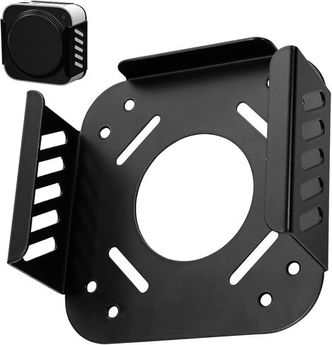 Mac Mini M1 M2 Mount, Mac Mini Mount Behind Monitor,for Mac Mini 2011 to 2023 M2 Pro,Mac Mini Under Desk Steel Mount, Heat Dissipation Design Anti-Scratch,Wall Mount PC Under Desk Mount in Kuwait
