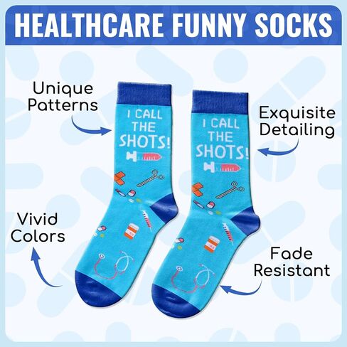 sockfun Funny Novelty Crazy Socks for Men Teen Boys, Animal Drink Lover Gifts Beer Chemistry Socks in Saudi Arabia