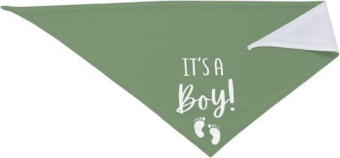 It's A Boy It's A Girl Gender Reveal/Baby Announcement Dog Bandana,Dog Engagement Bandana,Gender Reveal Dog Bandana,Gender Reveal Dog Bandana Reversible,2pack (Love Blue) in Kuwait