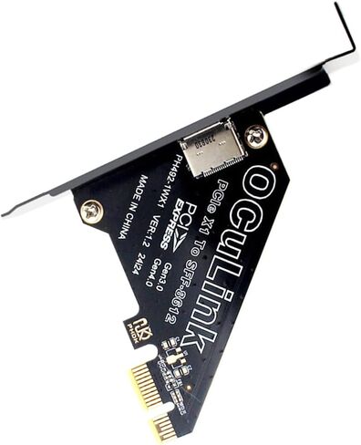 CABLECC SFF-8612 SFF-8611 OCULINK PORT إلى M.2 NGFF M-KEY إلى NVME PCIE SSD 2280 SSD ALPGER in Kuwait
