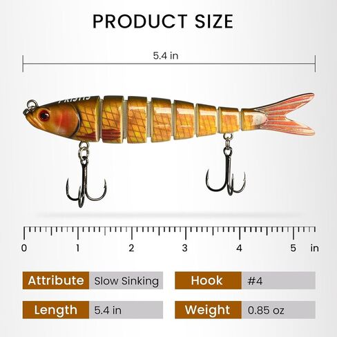 3 PCS Crankbait Fishing Fishing for Bass ، Crank Bait with treble - in Kuwait