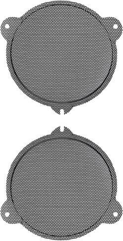 Batwing Fairings 5.25" Front Mesh Speaker Grilles Cover Fit for Harley Touring 1997-2013 Models, Electra Glide, Street Glide, Ultra Limited (1997-2013) in Kuwait
