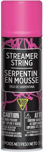Fun Black Streamer String - 3 oz. (1 Count) - Perfect for Indoor & Outdoor Events in Saudi Arabia