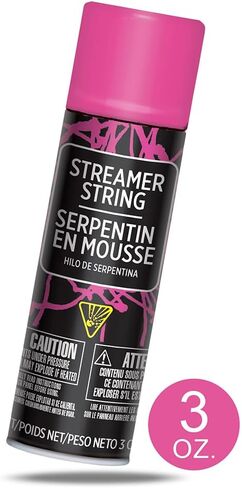 Fun Black Streamer String - 3 oz. (1 Count) - Perfect for Indoor & Outdoor Events in Saudi Arabia