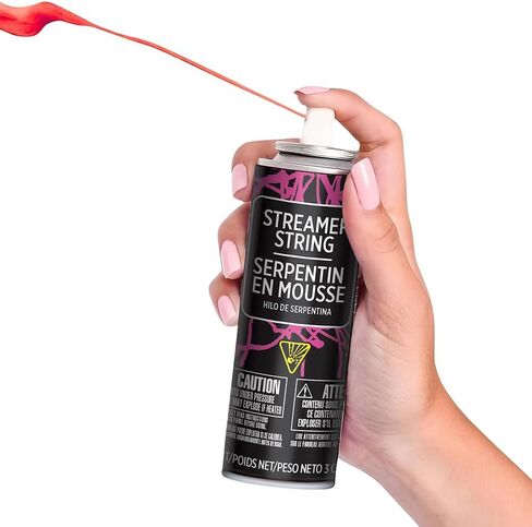 Fun Black Streamer String - 3 oz. (1 Count) - Perfect for Indoor & Outdoor Events in Saudi Arabia