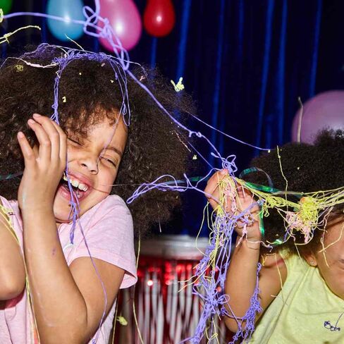 Fun Black Streamer String - 3 oz. (1 Count) - Perfect for Indoor & Outdoor Events in Saudi Arabia