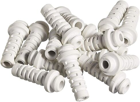 uxcell 15pcs 4mm Inner Dia PVC Strain Relief Cord Boot Protector Power Tool Hose Black in Kuwait