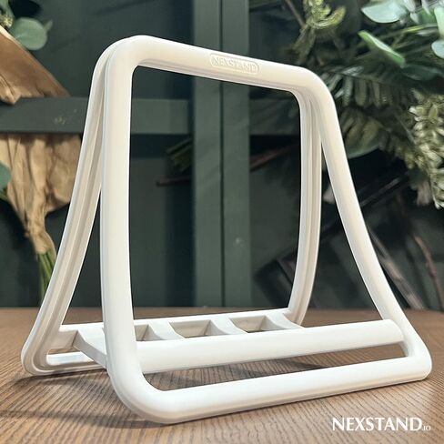 K11 vertical captop Stand for Desk （1Black ， 1 White） ، Dock Dock Desktop White ، منظم لتوفير الفضاء لجميع أجهزة MacBook ، Samsung ، HP ، Dell in Saudi Arabia