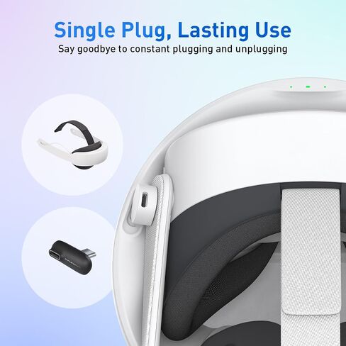 Carina D1 Charging Dock Compatible with Meta Quest 3 Accessories, 27W Fast Charging Station for Oculus Quest 3 and Controllers with 2 Rechargeable Batteries in Saudi Arabia