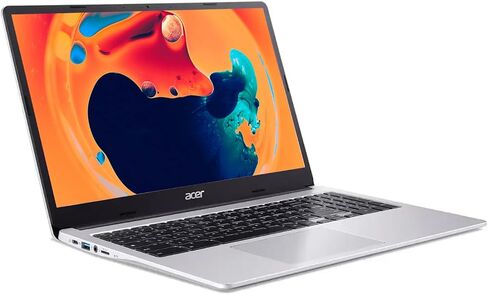 acer Chromebook 315 15.6" FHD Laptop for Home & Students, Dual-Core Intel Celeron N4500, 4GB RAM, 64GB eMMC+64GB SD Card, Numeric Keypad, Long Battery Life, USB, Chrome OS, Purple, w/Battery in Kuwait