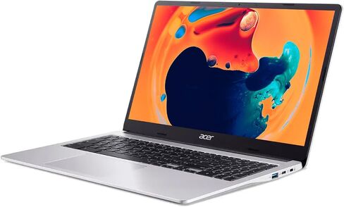acer Chromebook 315 15.6" FHD Laptop for Home & Students, Dual-Core Intel Celeron N4500, 4GB RAM, 64GB eMMC+64GB SD Card, Numeric Keypad, Long Battery Life, USB, Chrome OS, Purple, w/Battery in Kuwait