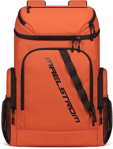 Maelstrom Backpack Cooler,36 Can Cooler Backpack,Soft Cooler Bag Insulated Leakproof,Lightweight Ice Chest Backpack,Travel Cooler Lunch Backpack for Camping,Hiking,Beach,Black in Kuwait