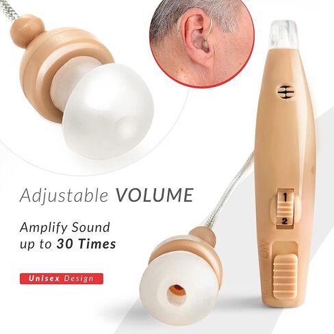 MSA 30x خلف مضخم صوت الأذن ، يضخّم الصوت بمقدار 30 مرة ، خفيفة الوزن ، غير ملحوظ تقريبًا ، مريح ، قابل للتعديل ، شحن سريع ، ملاءمة قابلة للتخصيص ، للجنسين ، الأذن اليمنى أو اليسرى in Kuwait